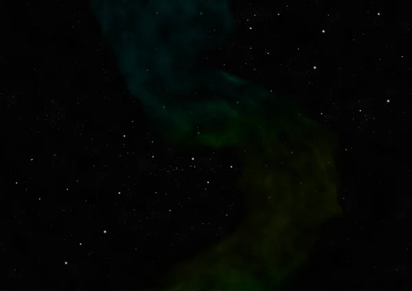 Uzayda Bir Yıldız Alanı Bir Nebula Gaz Yoğunluğu Görüntünün Elementleri — Stok fotoğraf