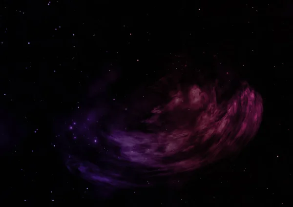 Малая часть бесконечного звездного поля. — стоковое фото