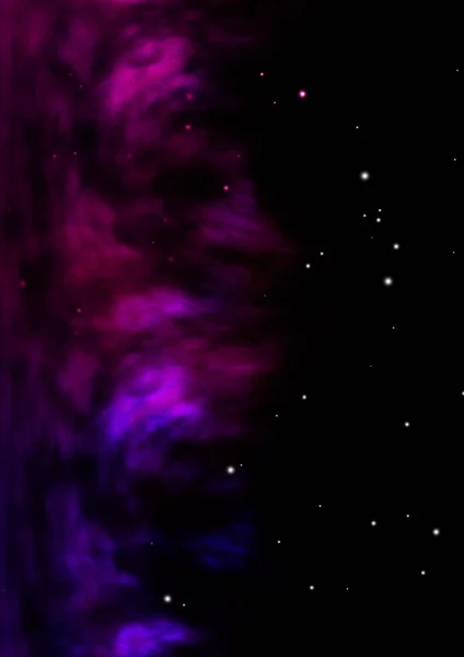 Зоряне Поле Космосі Туманність Затори Газу Елементи Цього Зображення Мебльовані — стокове фото