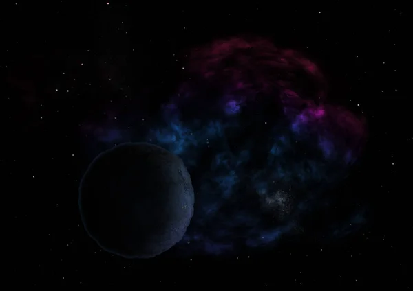 Planetas Espacio Contra Estrellas Nebulosas Elementos Esta Imagen Proporcionados Por —  Fotos de Stock