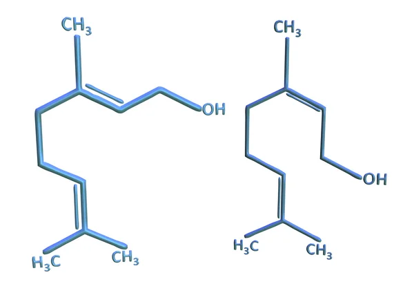 Background with structural chemical formulas — Stock Photo, Image