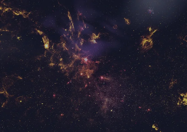 Small part of an infinite star field — Stock Photo, Image