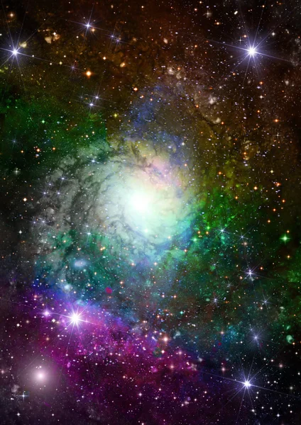 Galassia a spirale lontana — Foto Stock