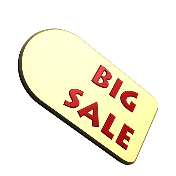 Big Sale product badge. — Stock Photo, Image