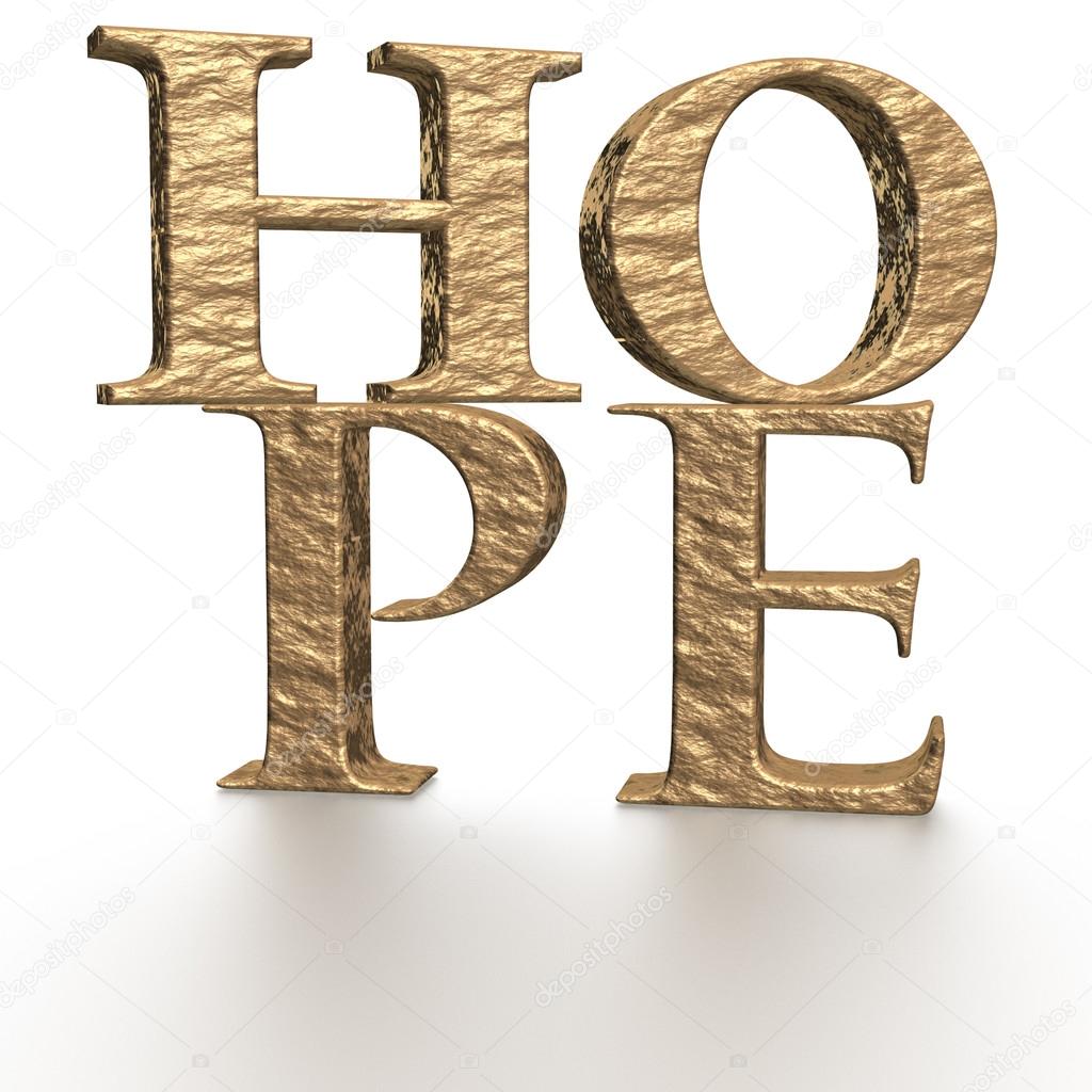Three-dimensional word hope