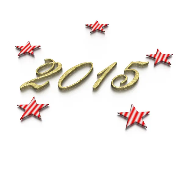2015 wenskaart — Stockfoto