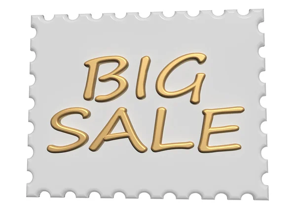 Three-dimensional inscription Winter Sale — Stock Photo, Image