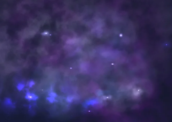 Small part of an infinite star field — Stock Photo, Image