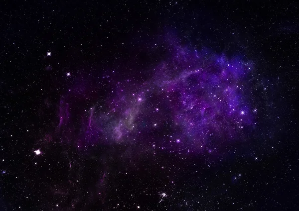 Small part of an infinite star field — Stock Photo, Image