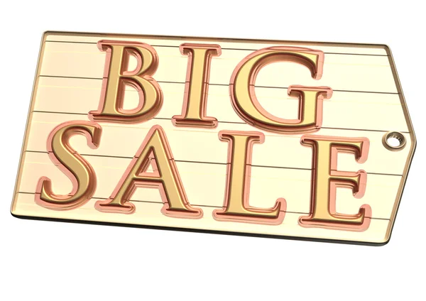 Big Sale product badge. — Stock Photo, Image