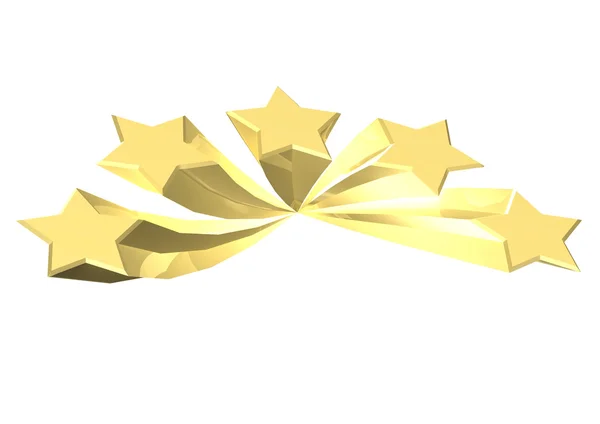 Estrellas de oro. — Foto de Stock