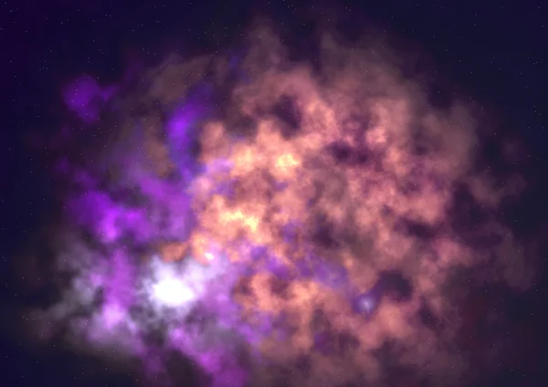 Varlık parlıyordu Bulutsusu — Stok fotoğraf