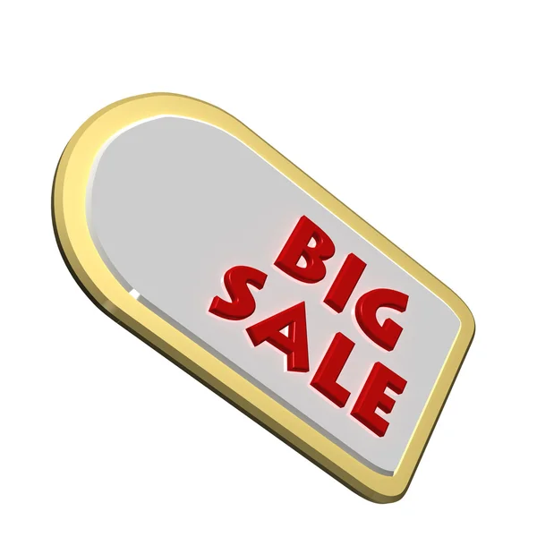 Big Sale product badge. — Stock Photo, Image