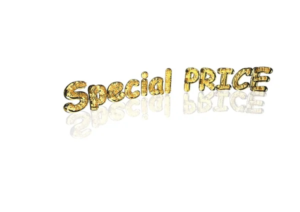 Speciale prijs Word gemaakt van percentage symbolen. — Stockfoto