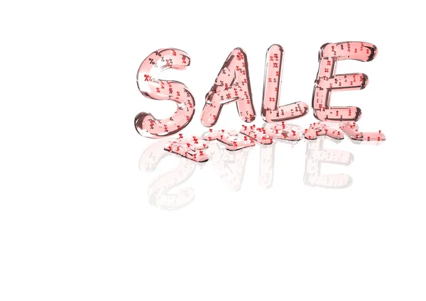 Word Final Sale made from percentage symbols. — Stock Photo, Image