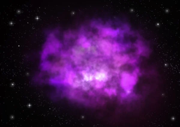 Dat straalde nebula — Stockfoto