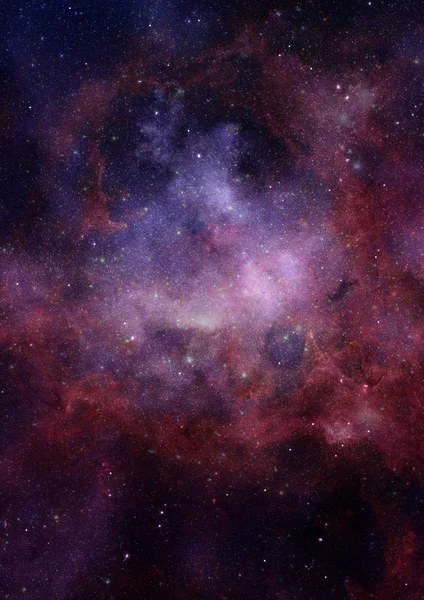 Small part of an infinite star field — Stock Photo, Image