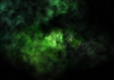 Sonsuz bir yıldız alanının küçük bir parçası