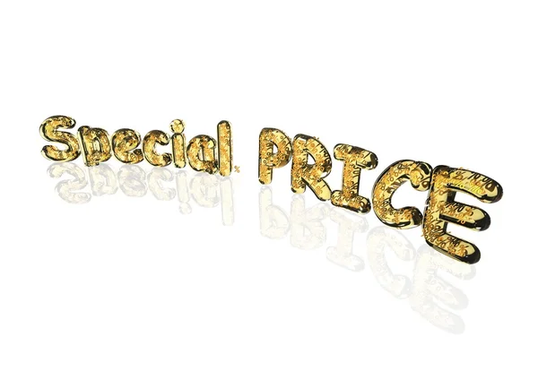 Speciale prijs Word gemaakt van percentage symbolen. — Stockfoto