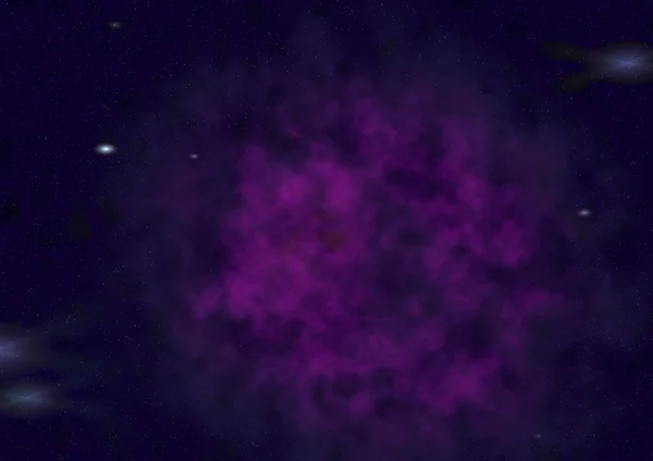 Dat straalde nebula — Stockfoto