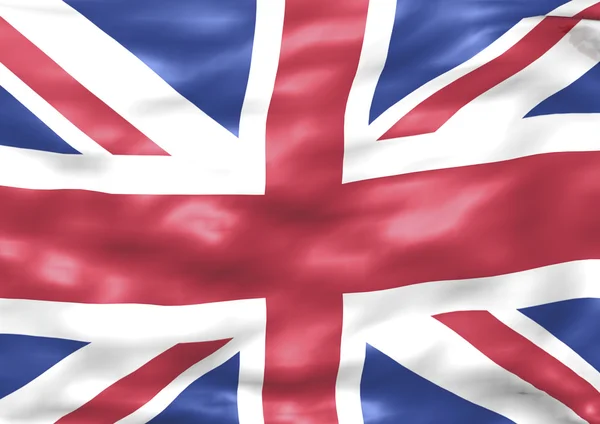 Imagem de uma bandeira do Reino Unido — Fotografia de Stock