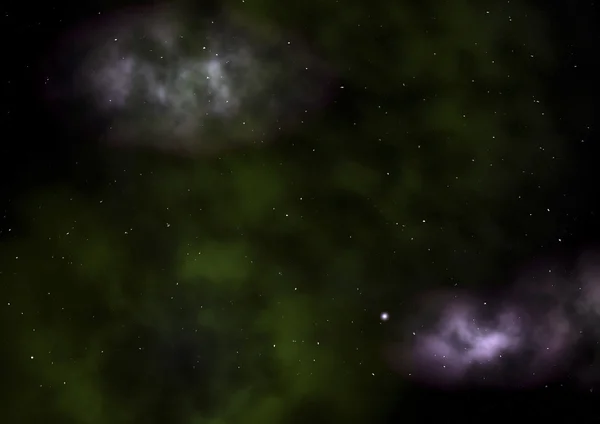 Bagian kecil dari bidang bintang tak terbatas — Stok Foto