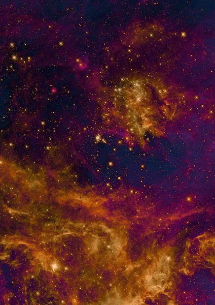 Small part of an infinite star field — Stock Photo, Image