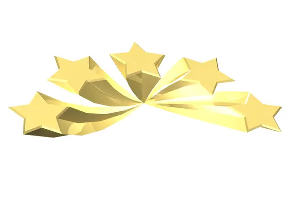 Gold Stars. — Stock Photo, Image