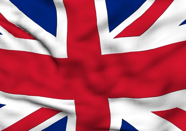 Podoba vlajky Spojeného království — Stock fotografie