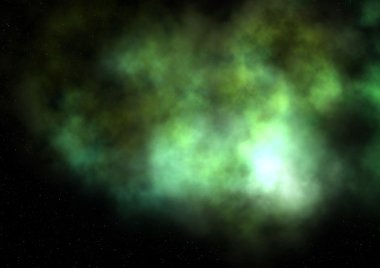 varlık parlıyordu Bulutsusu