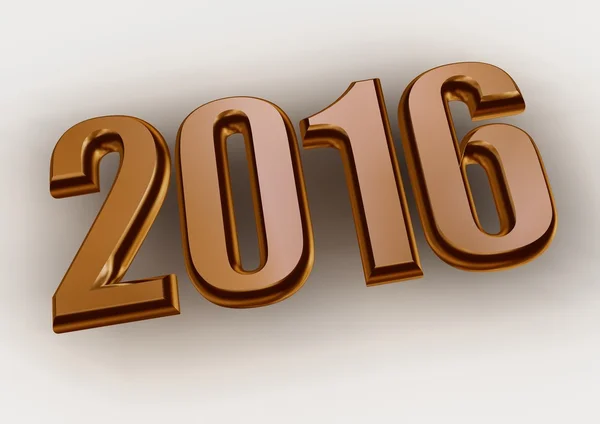 Nieuwjaar 2015 tekst — Stockfoto