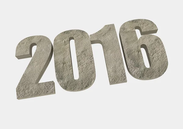 New year 2016 text — Stock Photo, Image