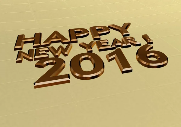 Happy new year 2016 — Stock Photo, Image