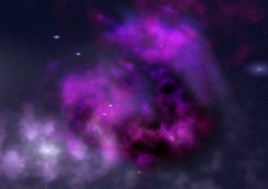 varlık parlıyordu Bulutsusu