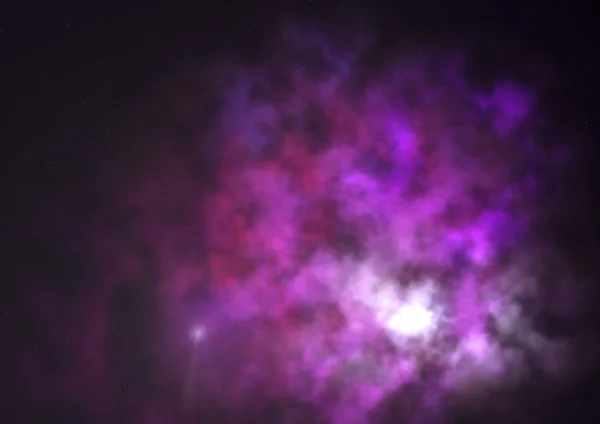 Varlık parlıyordu Bulutsusu — Stok fotoğraf
