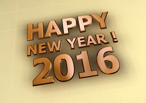 Happy new year 2016 — Stock Photo, Image
