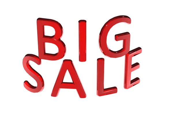 Three-dimensional inscription Big Sale — Stock Photo, Image