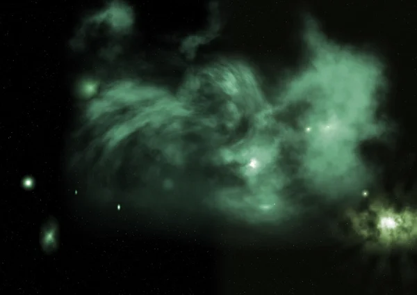 Dat straalde nebula — Stockfoto