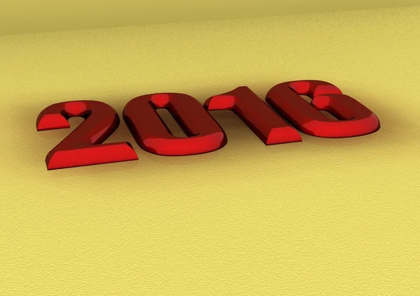 Новый 2016 год текст — стоковое фото