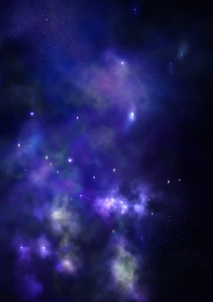 Small part of an infinite star field — Stock Photo, Image