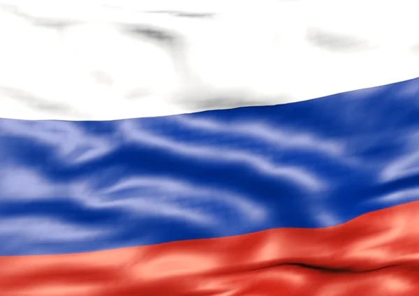 Εικόνα του μια σημαία της Ρωσίας — Φωτογραφία Αρχείου