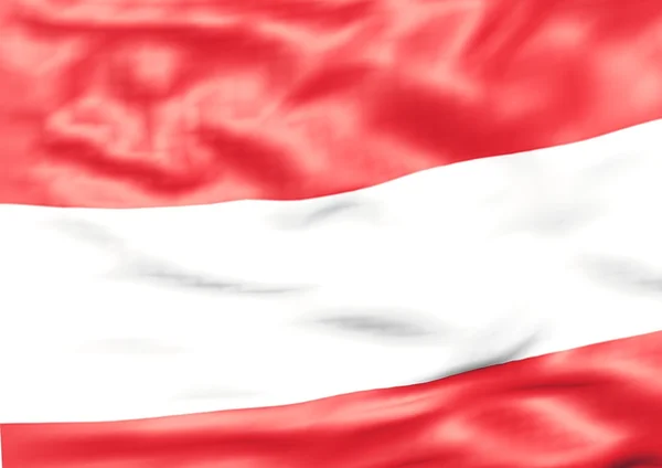 Imagem de uma bandeira da Áustria — Fotografia de Stock
