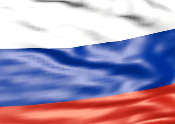 Afbeelding van een vlag van Rusland — Stockfoto