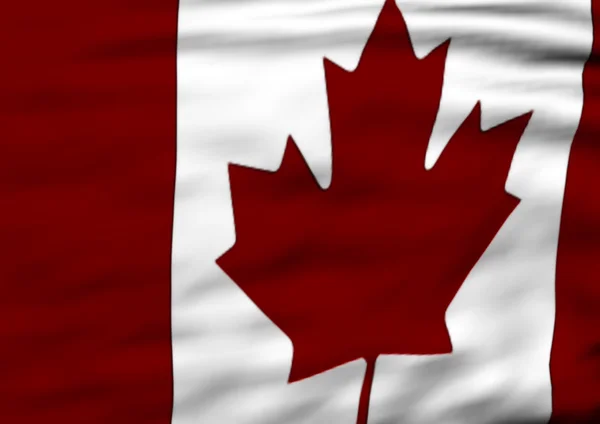 Afbeelding van een vlag van Canada — Stockfoto