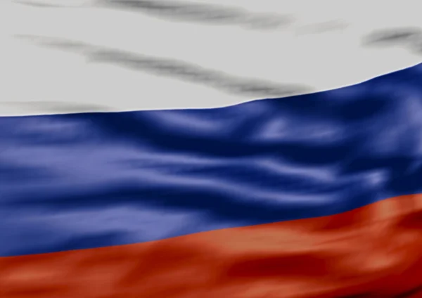 Afbeelding van een vlag van Rusland — Stockfoto