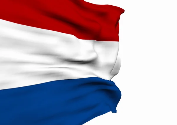 Afbeelding van een vlag van Nederland — Stockfoto