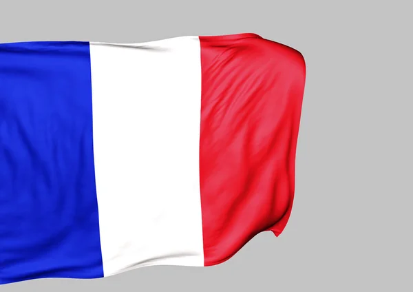Imagen de una bandera de Francia — Foto de Stock