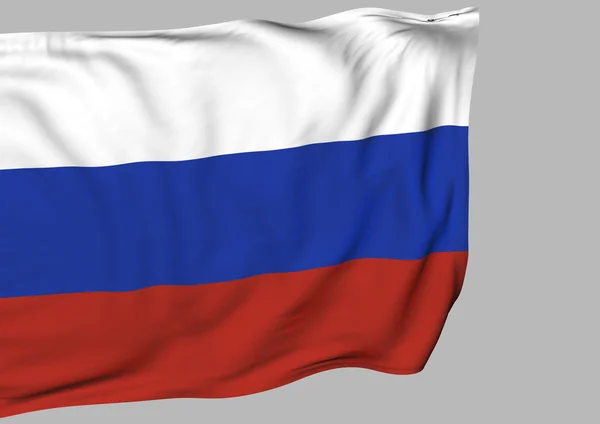 Bild einer Flagge Russlands — Stockfoto