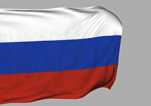 Bilden av en flagga av Ryssland — Stockfoto