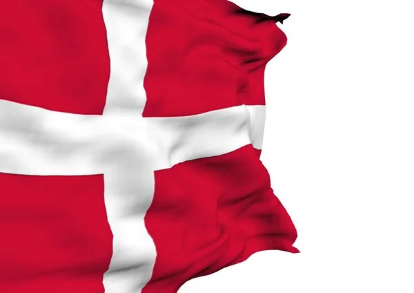 Image of a flag of Denmark — Stock Photo, Image